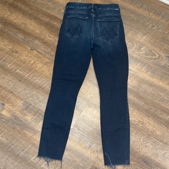 MOTHER HIGH WAISTED LOOKER ANKLE FRAY IN LAST CALL SZ 27 - Picture 4 of 16